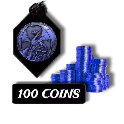 100 COINS [BLUE] PACK