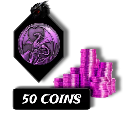 50 COINS [PINK] PACK